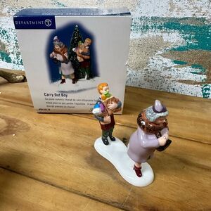 Dept 56 Snow Village - Carry Out Boy